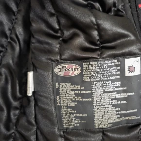 Women's Joe Rocket Armored Motorcycle Riding Jack Size L - Picture 4 of 10